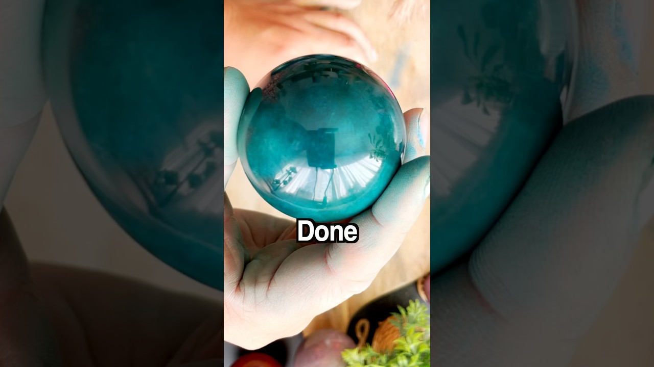 How to make a Blue Dorodango #dorodango #hikarudorodango #japaneseart