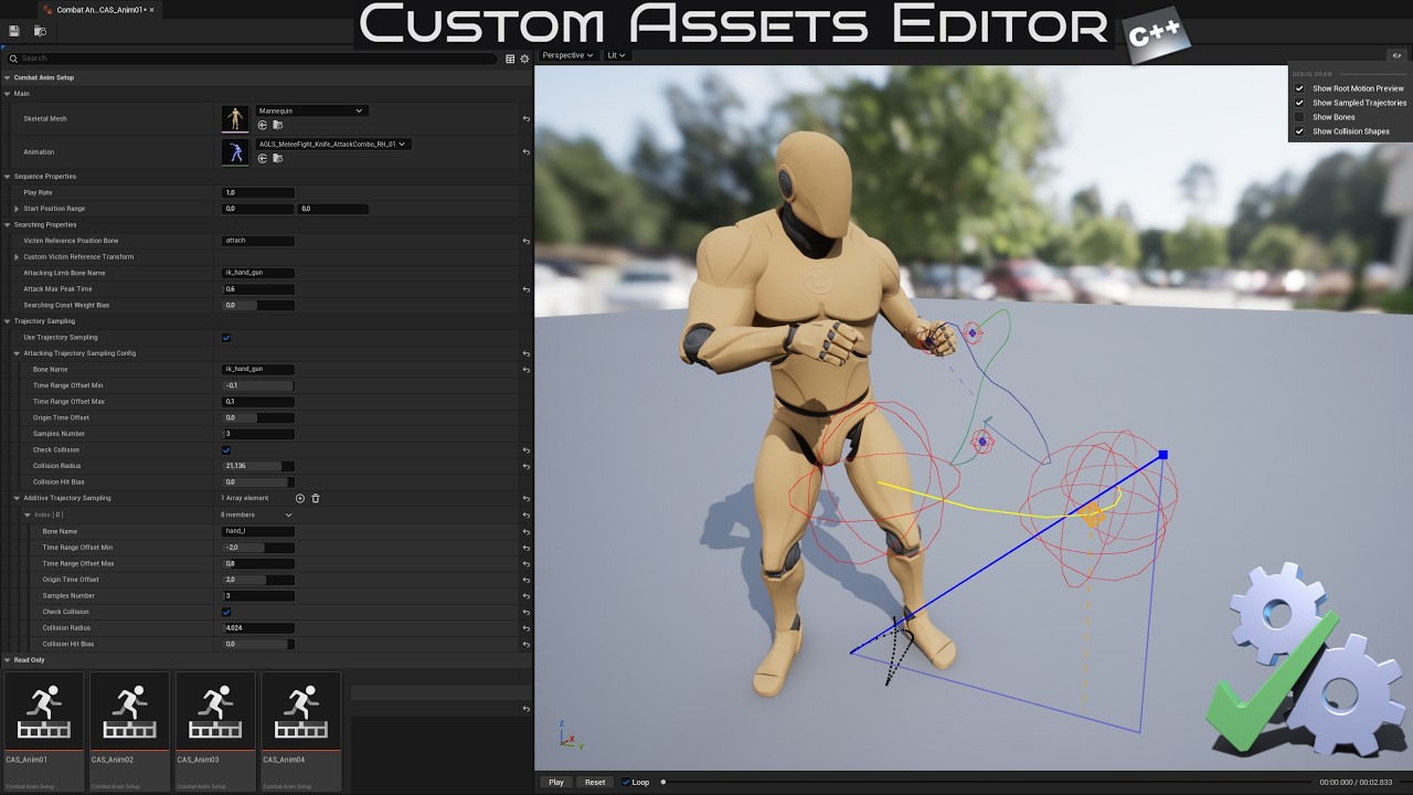 UE5.7 -  Simple Custom Asset Editor Using C++ | Unreal Engine 5