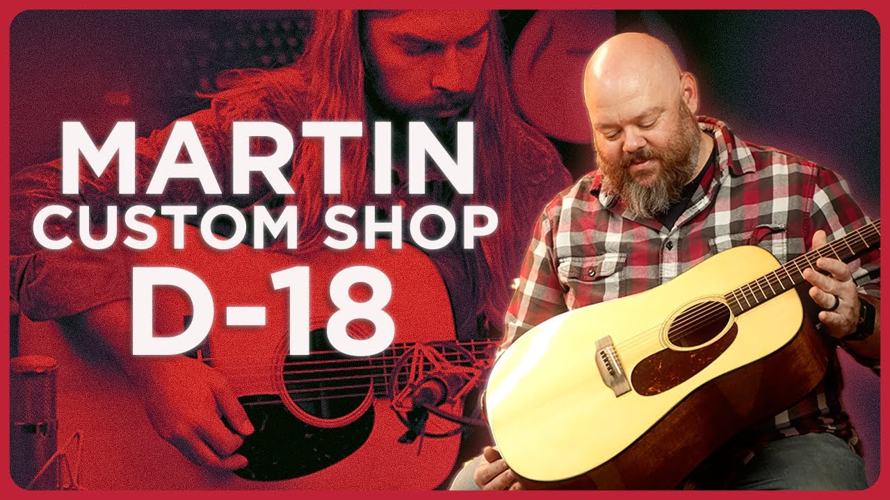 Самый доступный магазин Martin Custom Shop | Демонстрация и обзор акустической гитары Adirondack ...