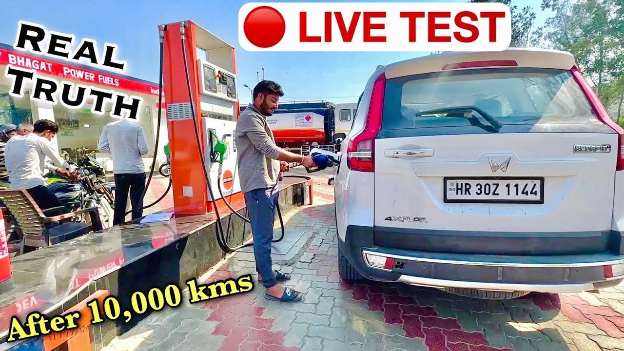 अब तो सुधर गई अपनी Scorpio-N 4x4 😀 REAL LIFE MILEAGE TEST ✅