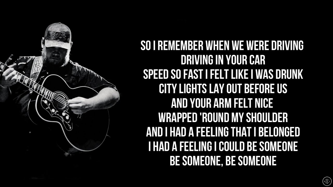 Luke Combs - FAST CAR (Lyrics)