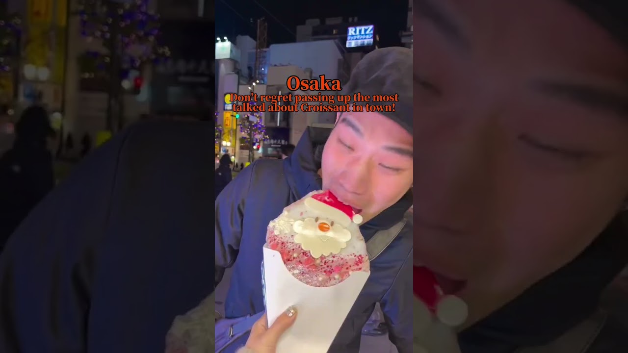 📌 From hidden gems to landmarks, Japan's magic awaits! 🥐🥐 #japan #food  #shorts