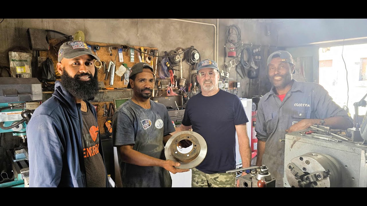 JOB SHOP BRAVA TURNING A BRAKE DISC