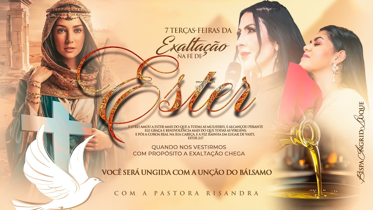 7 TERÇAS-FEIRAS - EXALTAÇÃO DE ESTER - 20/01/26 - BISPA INGRID DUQUE - IAPTD AO VIVO