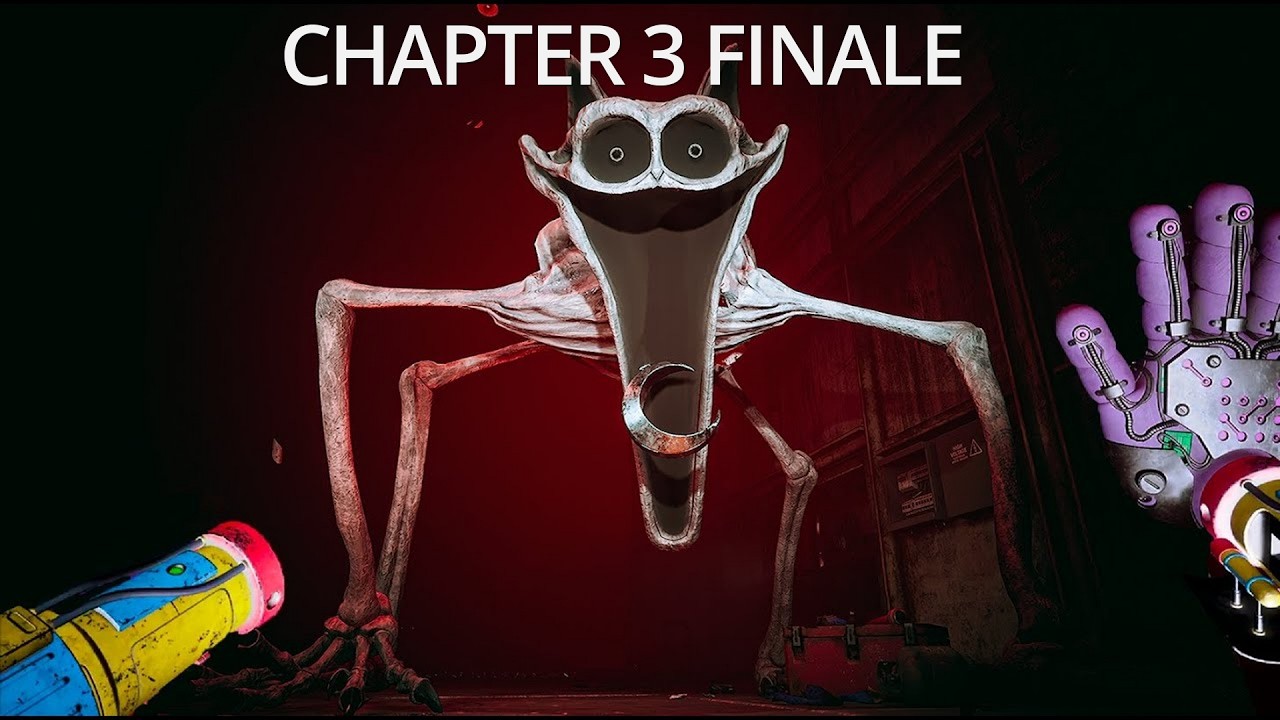 Poppy Playtime Chapter 3 Finale | The Final CatNap Boss Fight (Full Ending)#horrorgaming