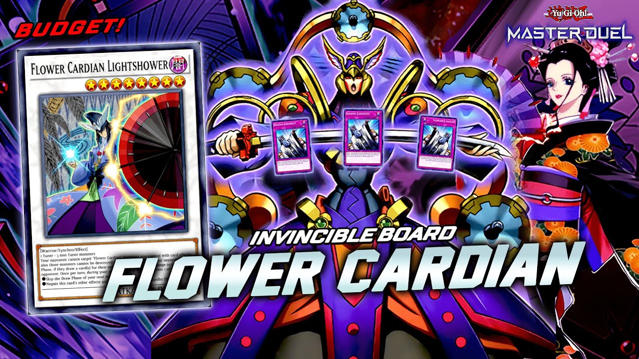 THIS DECK MAKES OPPONENT RAGE QUIT - DRAW ENTIRE DECK WITH FLOWER CARDIAN! [Master Duel]