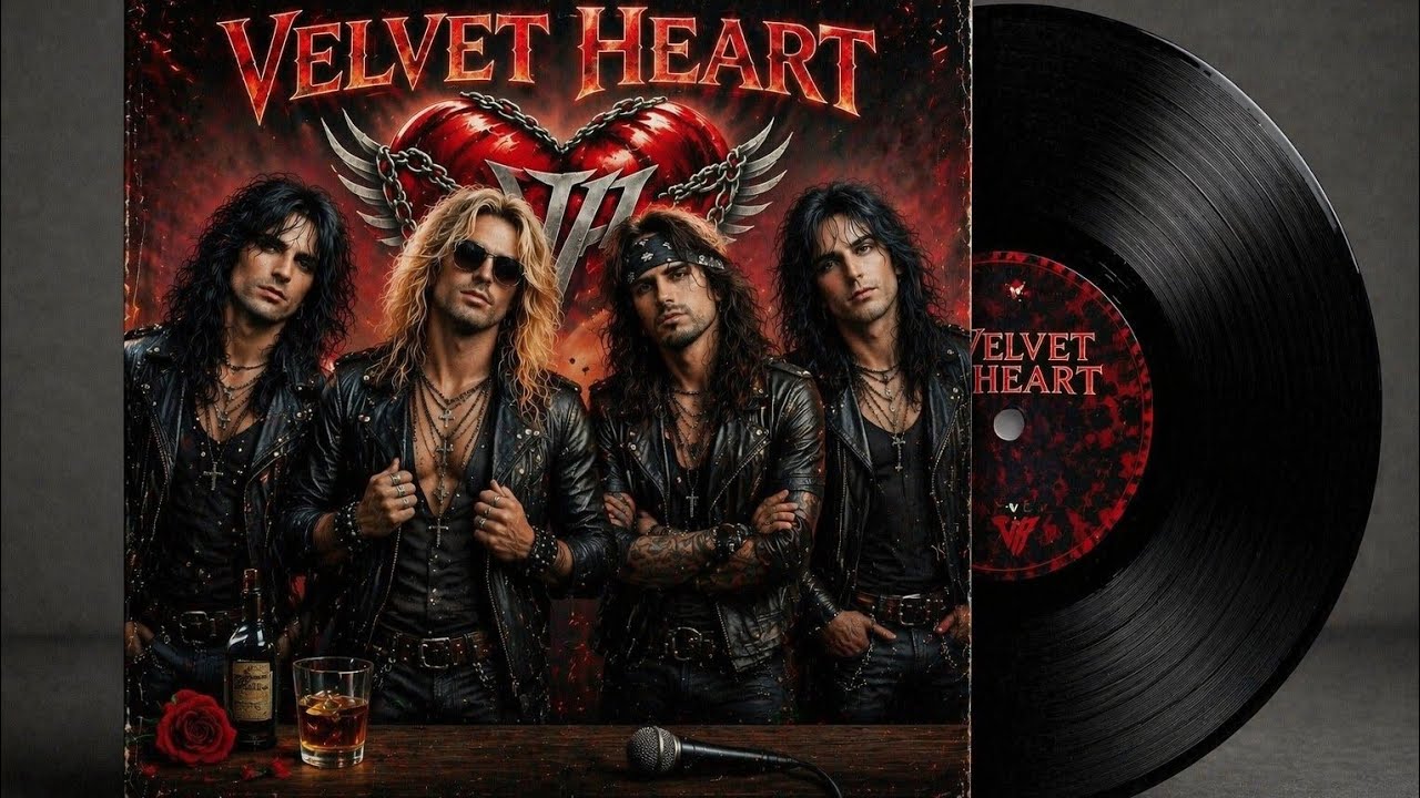 VELVET HEART - GREAT LOVE (hard rock melodic )