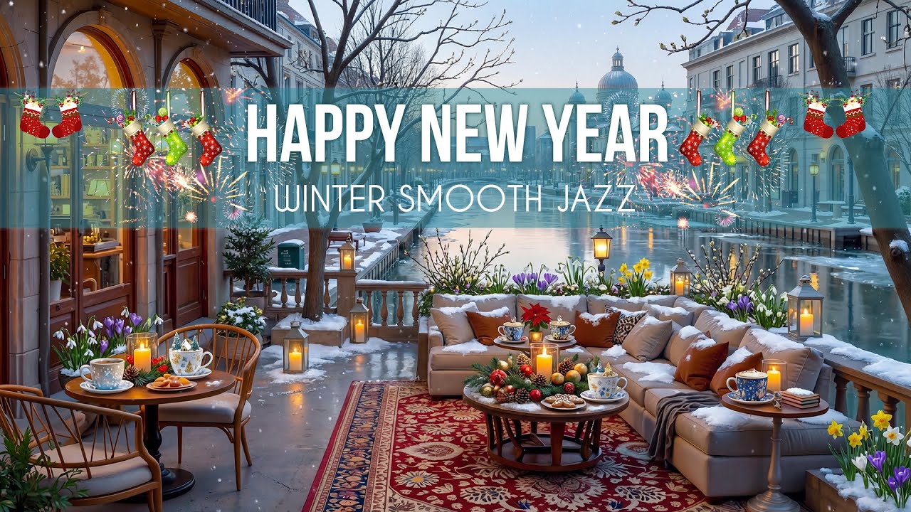 January Smooth Jazz ☕ [  Happy New Year ] Chill Music for a Peaceful Morning