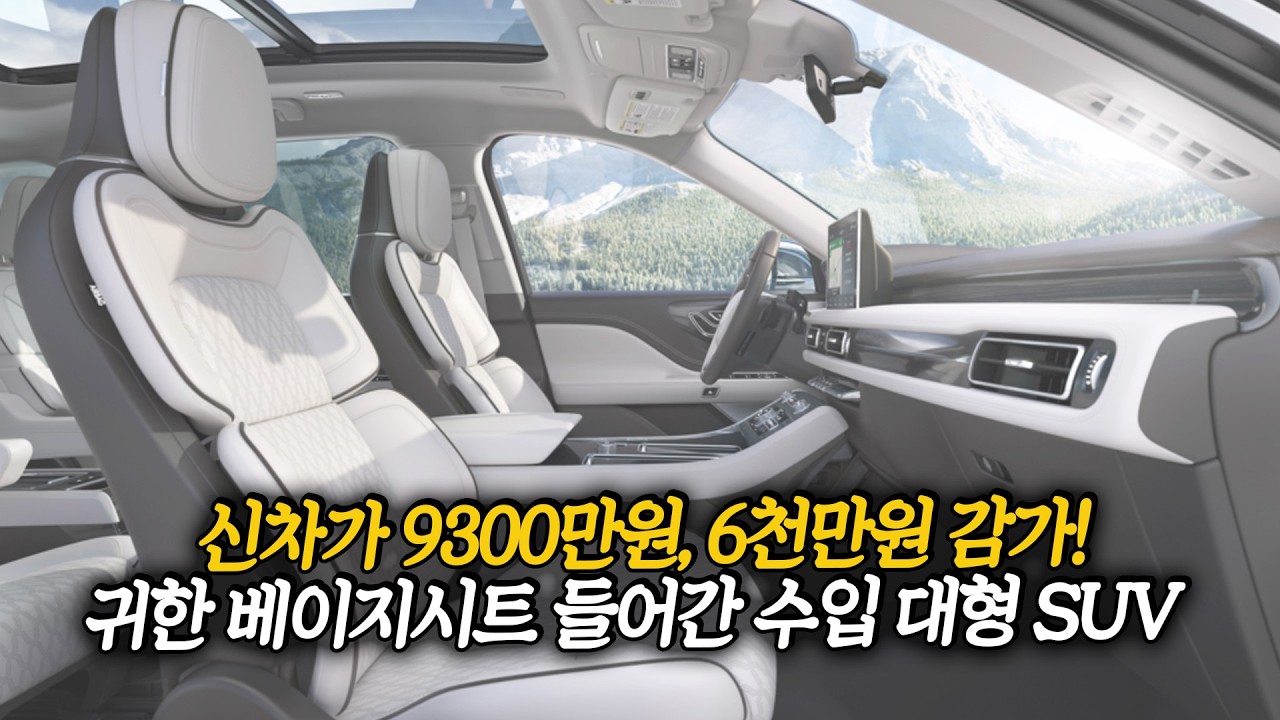 신차가대비 6천만원이나 감가 들어간 수입 대형 SUV, 팰리세이드 사기 전에 고민해볼만한 차량?!