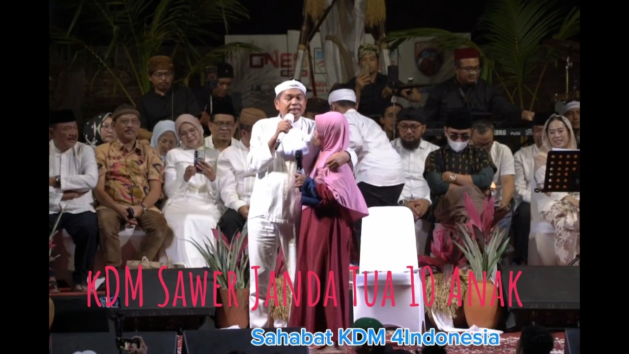 Nenek Janda Disawer KDM Dan Para Pejabat 70 juta