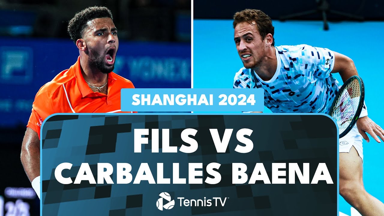 Arthur Fils vs Roberto Carballes Baena Highlights | Shanghai 2024