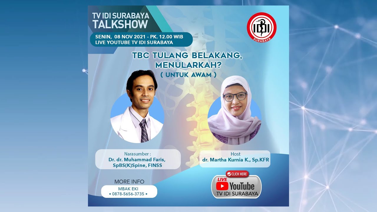 TBC TULANG BELAKANG, MENULARKAH ?