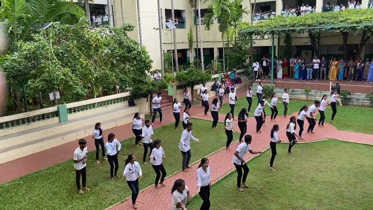 Flashmob for our logo launch PHYMACO 2022 at SBRR MAHAJANA FIRST GRADE COLLEGE.  #phymaco