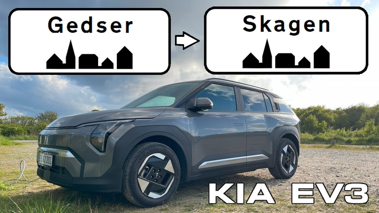 Kan KIA EV3 Køre fra Gedser til Skagen? - GTS Challenge #4