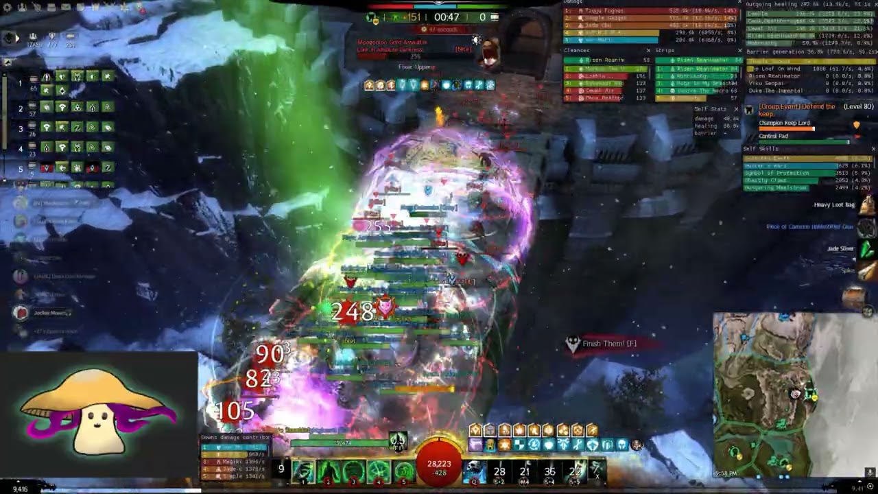 GW2 WvW JADE Support Harbinger bringing the utility back