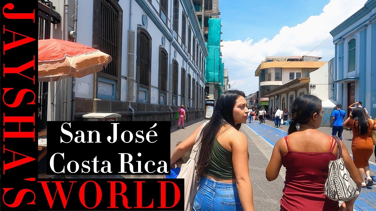 Costa Rica 🇨🇷 Bustling Streets of San Jose, Costa Rica