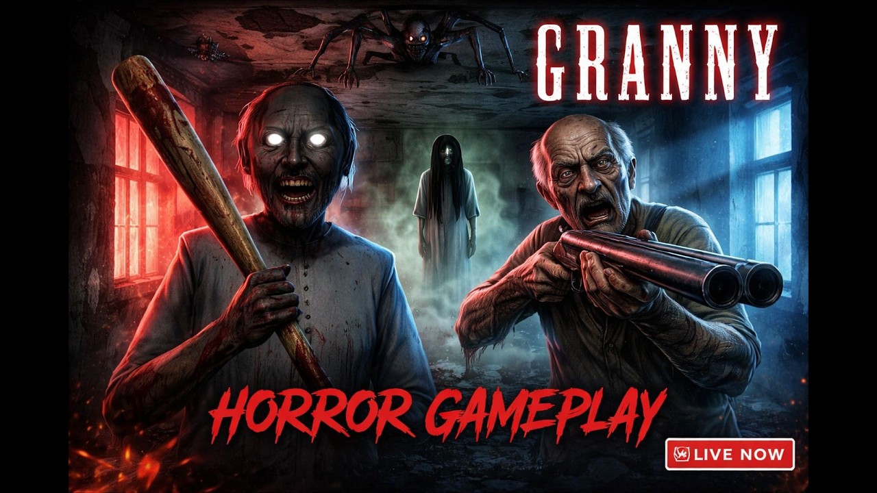 🔴 LIVE–Granny is Live || Granny Horror Gameplay I|Granny Grandpa 10 « #shortsfeed #granny#shorts