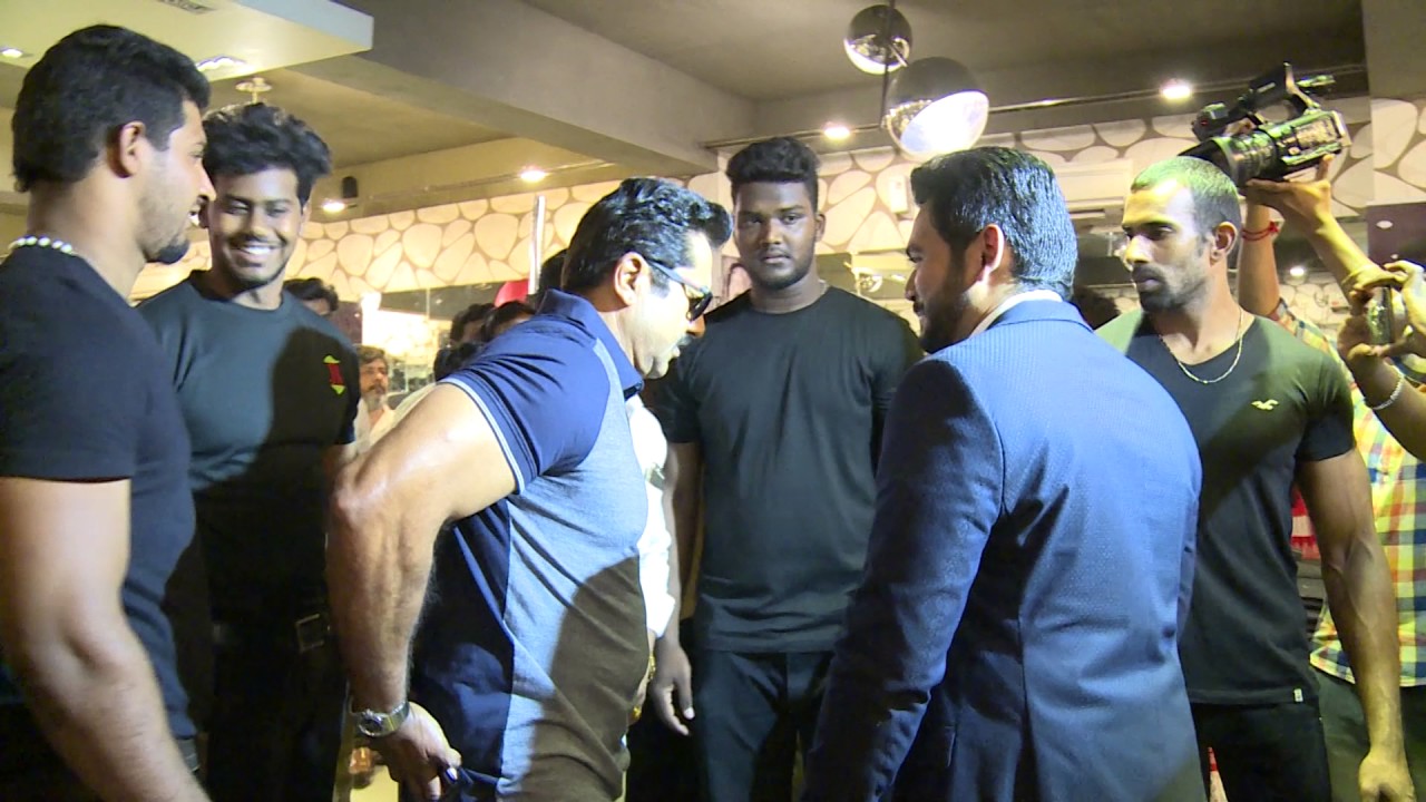 Flux fitness studios launch actor sarathkumar at T NAGAR