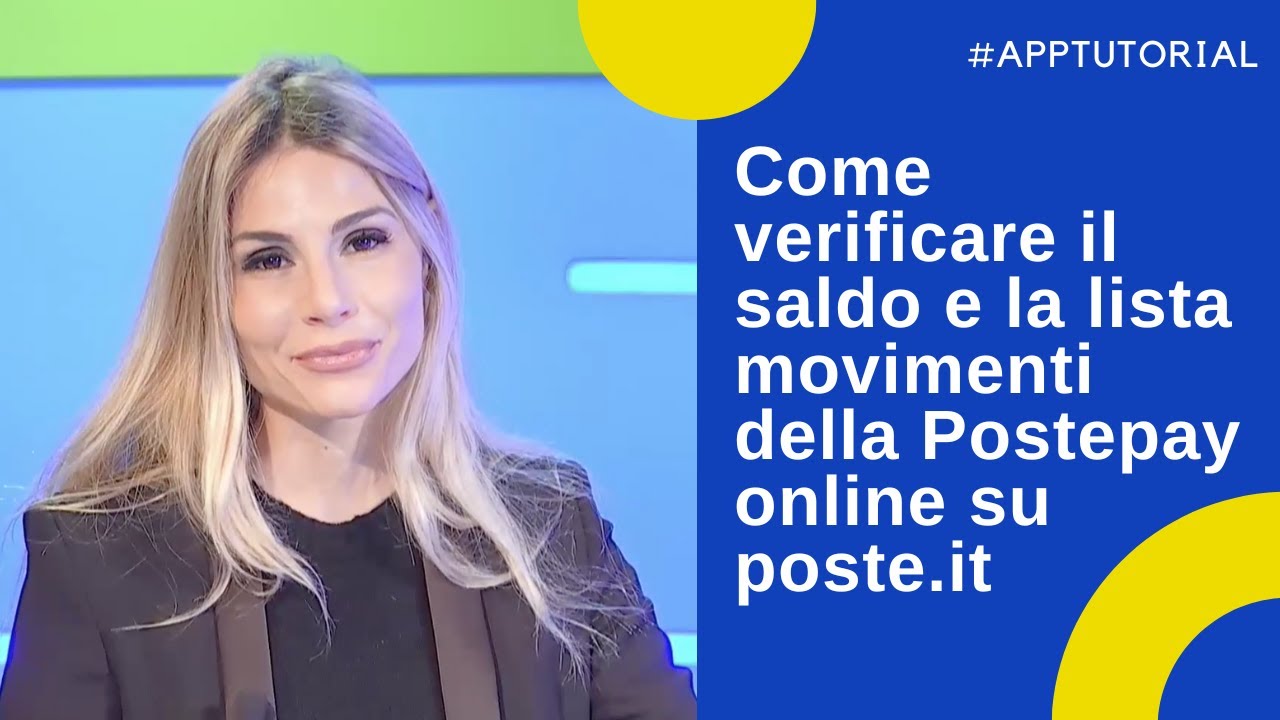 Come controllare saldo e lista movimenti della Postepay online sul sito poste.it