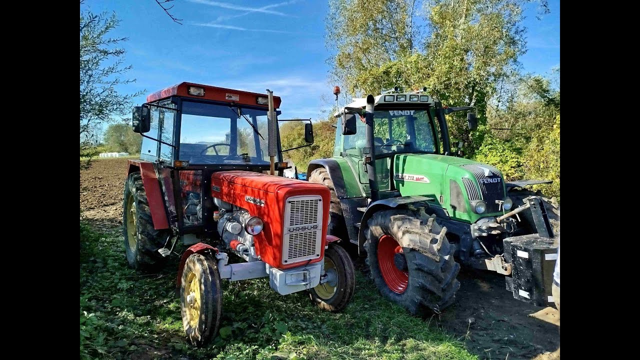 Rozsiewanie Wapna/Uprawa Pod Siew/Fendt 712 Vario/Ursus C360 w Akcji #ursus #rolnictwo #agro
