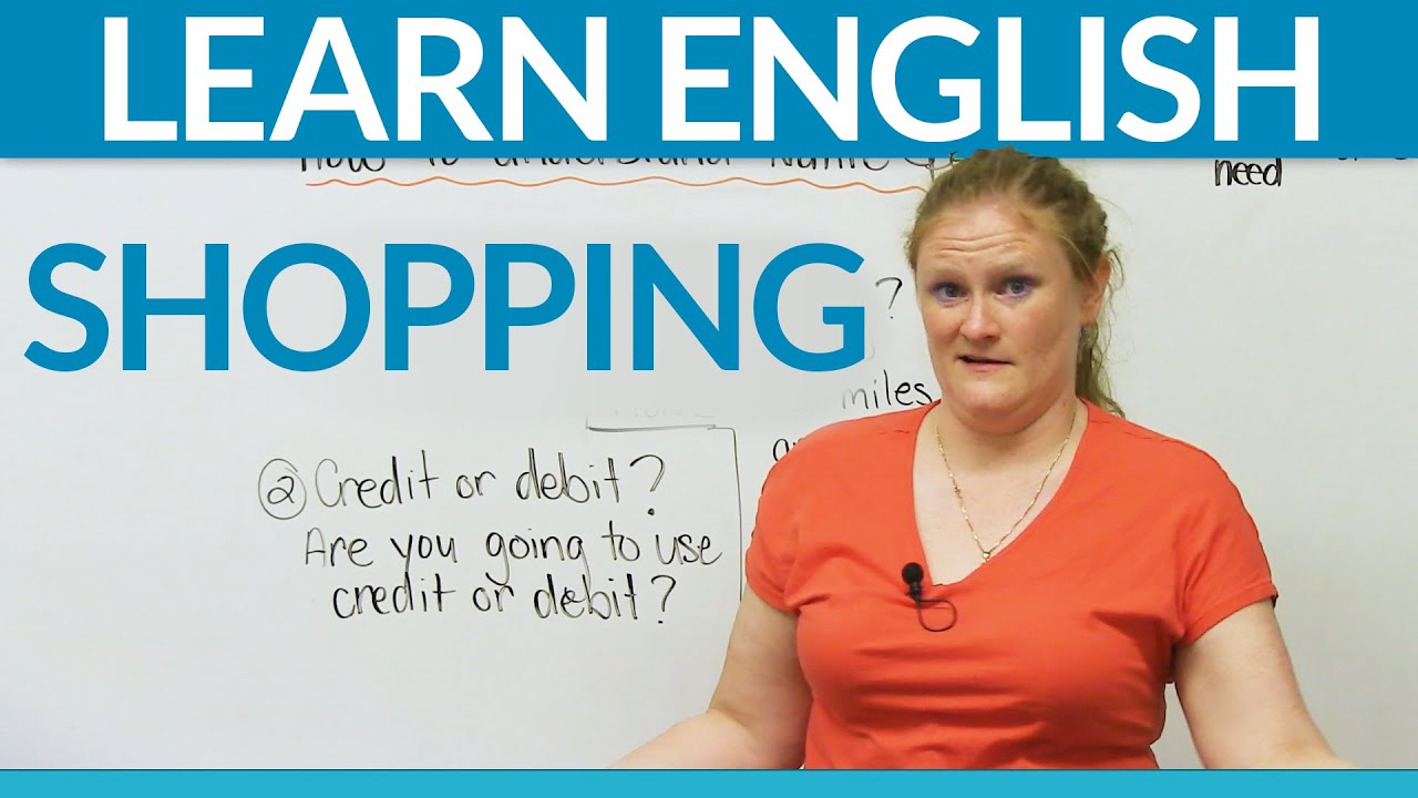 Learn Real English - SHOPPING