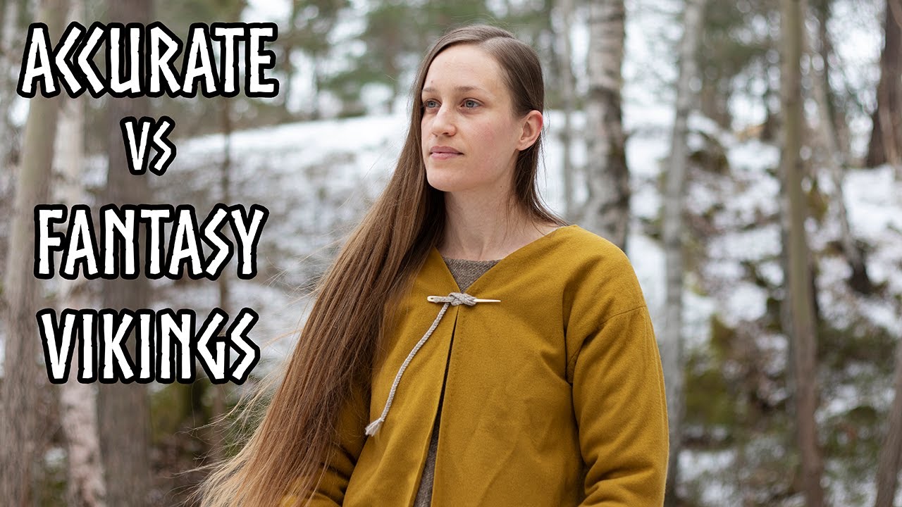 Accurate vikings vs fantasy vikings in reenactment