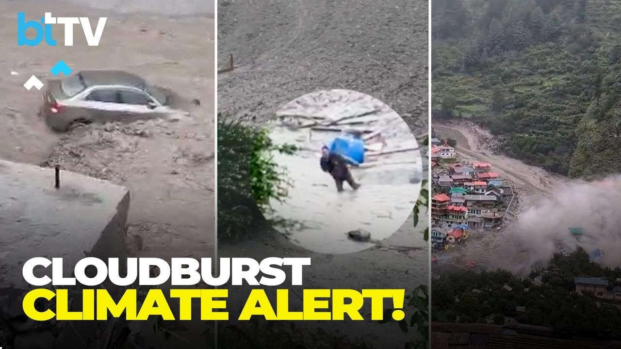 Uttarkashi Cloudburst: Climate Change In The Himalayas | Flash Floods, Glacial Melts, And Climate