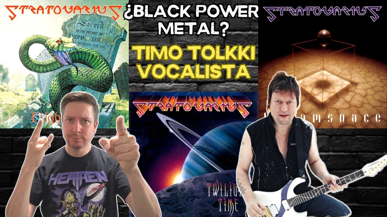 El Lado Black del Power Metal: Timo Tolkki como Vocalista en STRATOVARIUS