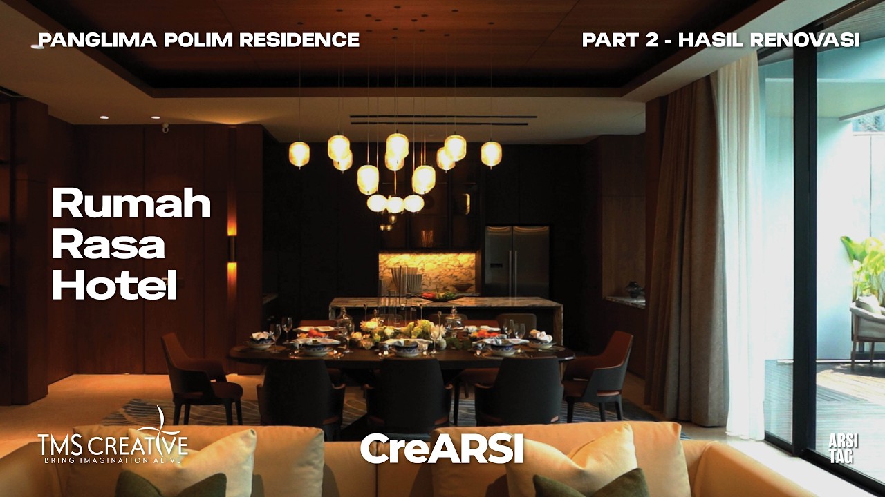 Modern Tropical Residence Ala Boutique Hotel (Part 2 - Hasil Renovasi)
