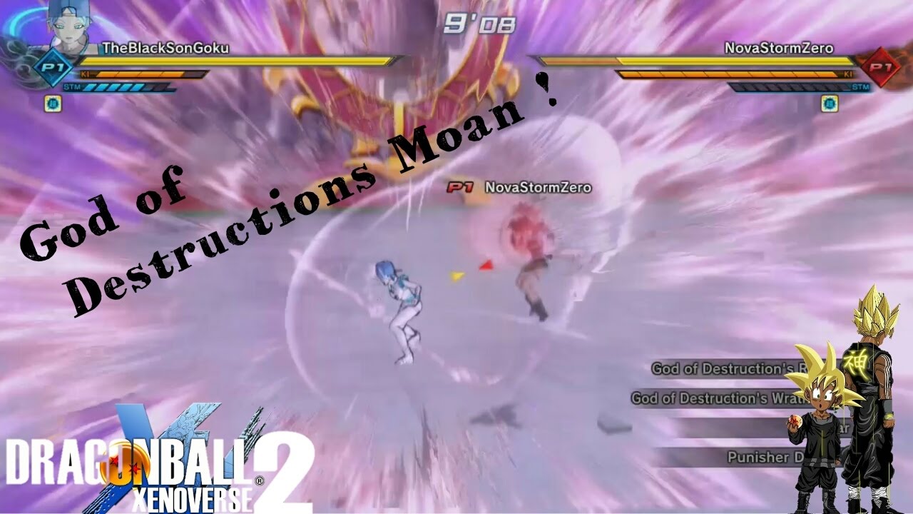 Moves Nobody Uses God Of Destructions Roar ! Xenoverse 2