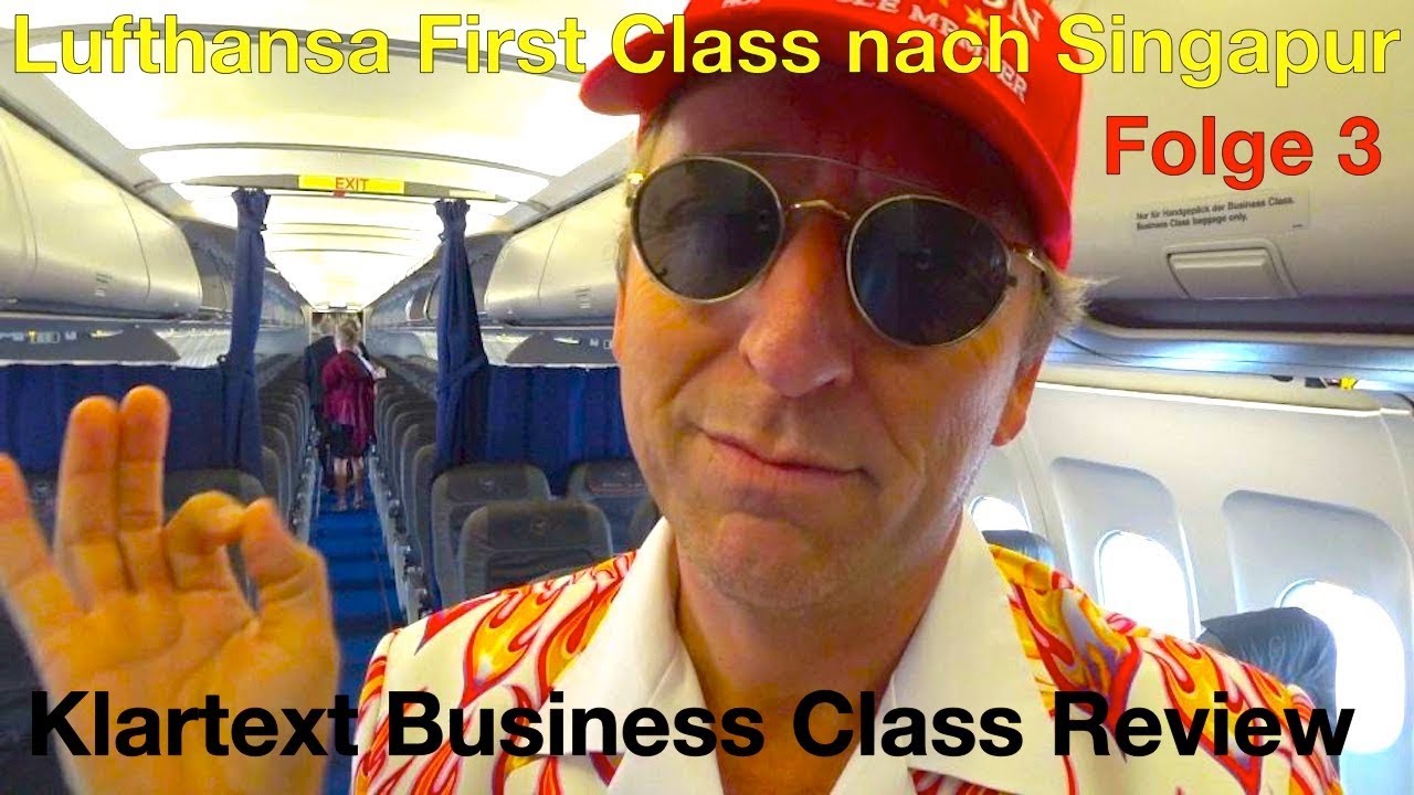 Lufthansa Business Class (First Class nach Singapur) #lufthansa #businessclassflight #honcircle