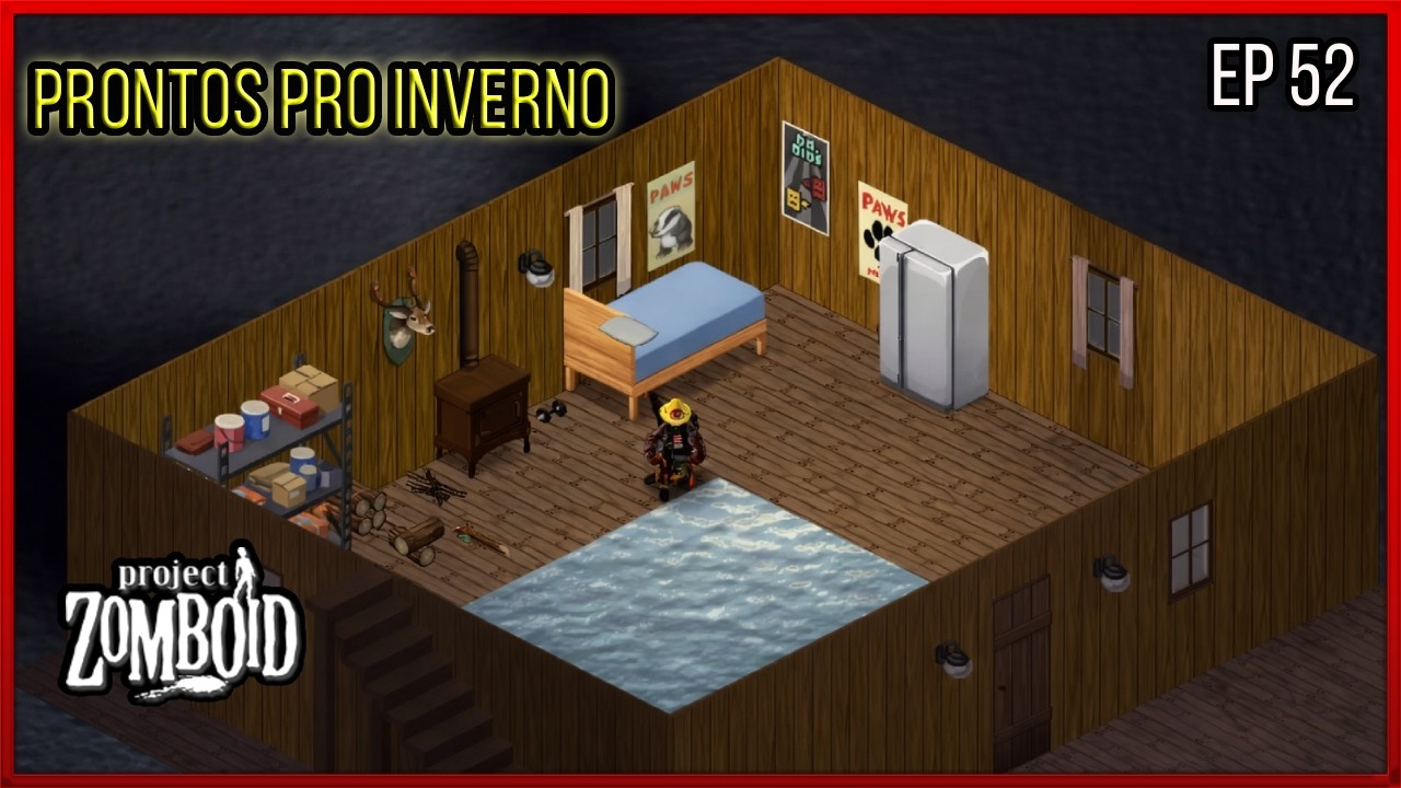 A Fishing House Está Pronta (Finalmente) | Project Zomboid Ep 52