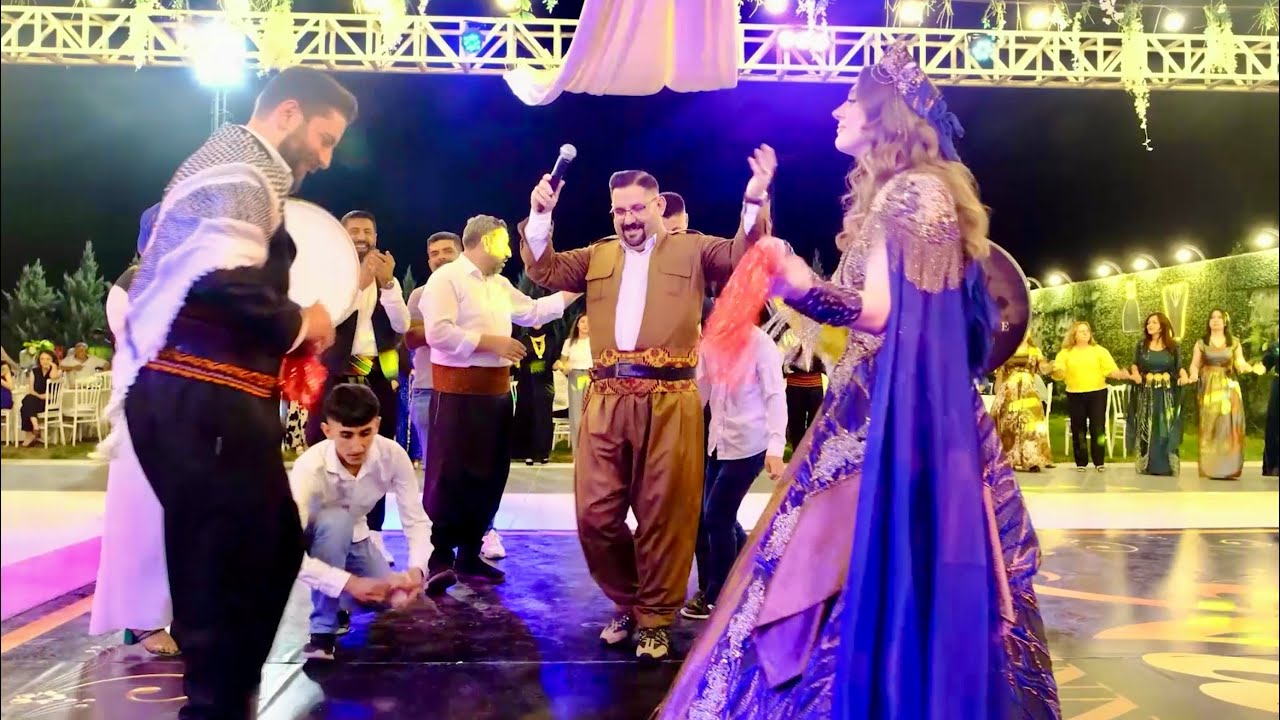 HELİM OMERİ Azad Bedranın kına gecesi grani show 2024 4K video