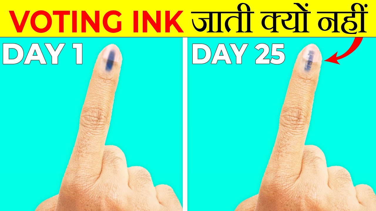 Why Voting Ink Lasts So Many Days? | It's Fact