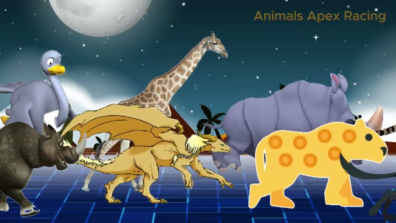 WILD ANIMALS GO CRAZY IN 3D RACING CHAOS!1 Part 120