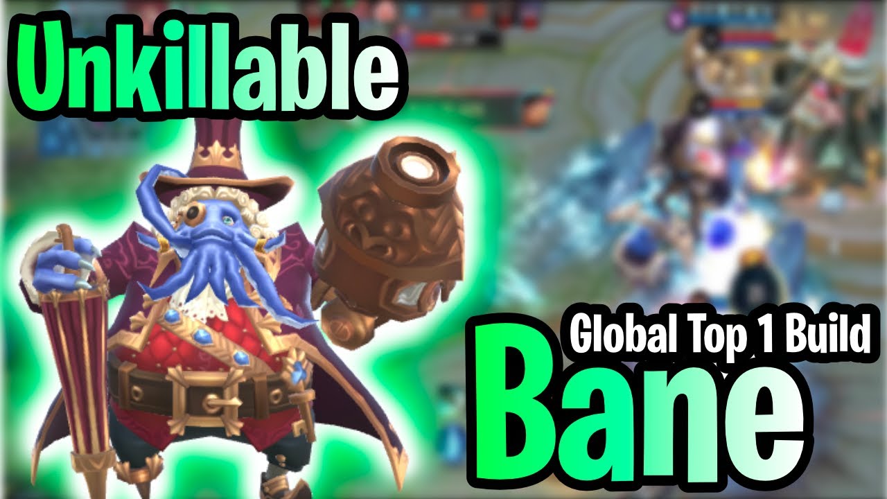 SAVAGE!! Bane True Damage Build!! - Global Top 1 Build ~ MLBB