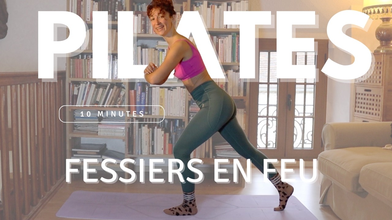 10 MIN - Pilates Debout pour des Fessiers en feu