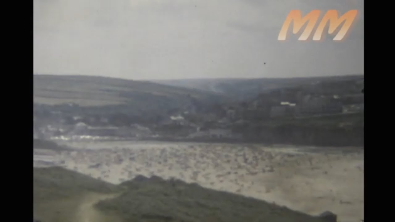 Cornwall Perranporth Holiday 1970s old cine films 417