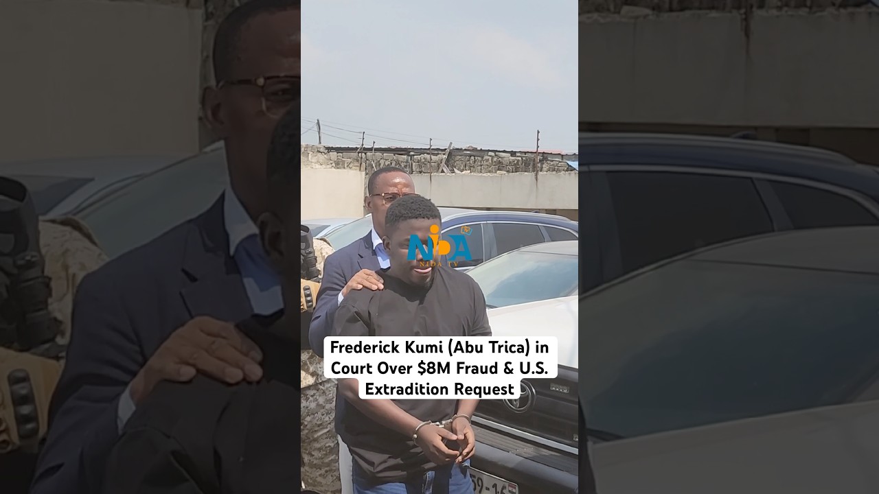 Frederick Kumi (Abu Trica) in Court Over $8M Fraud & U.S. Extradition Request. 