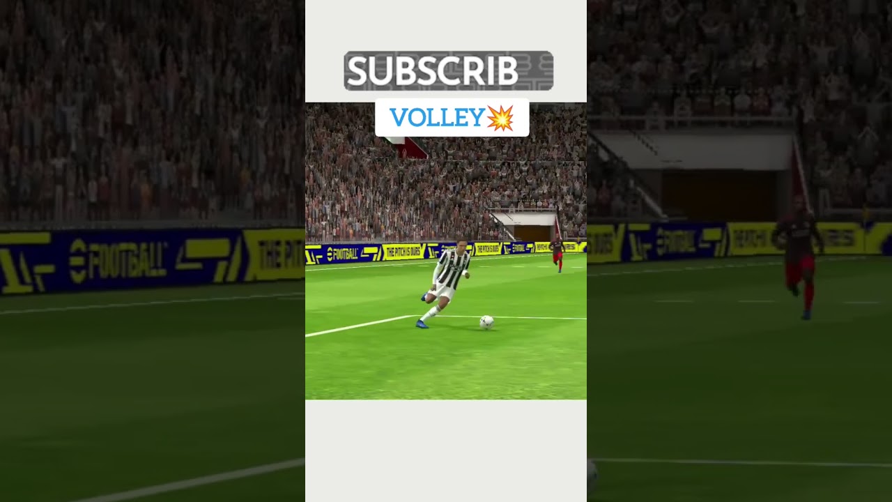WHAT A VOLLEY💥🤯#juventus#juve#pes#efootball#golazo#shorts#volley#footballshorts#team#seriaa#football