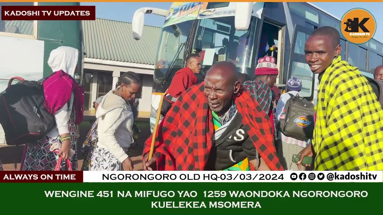NI BANDIKABANDUA,WENYEJI WENGINE 451 NA MIFUGO YAO 1259 WAONDOKA KWA HIARI NGORONGORO