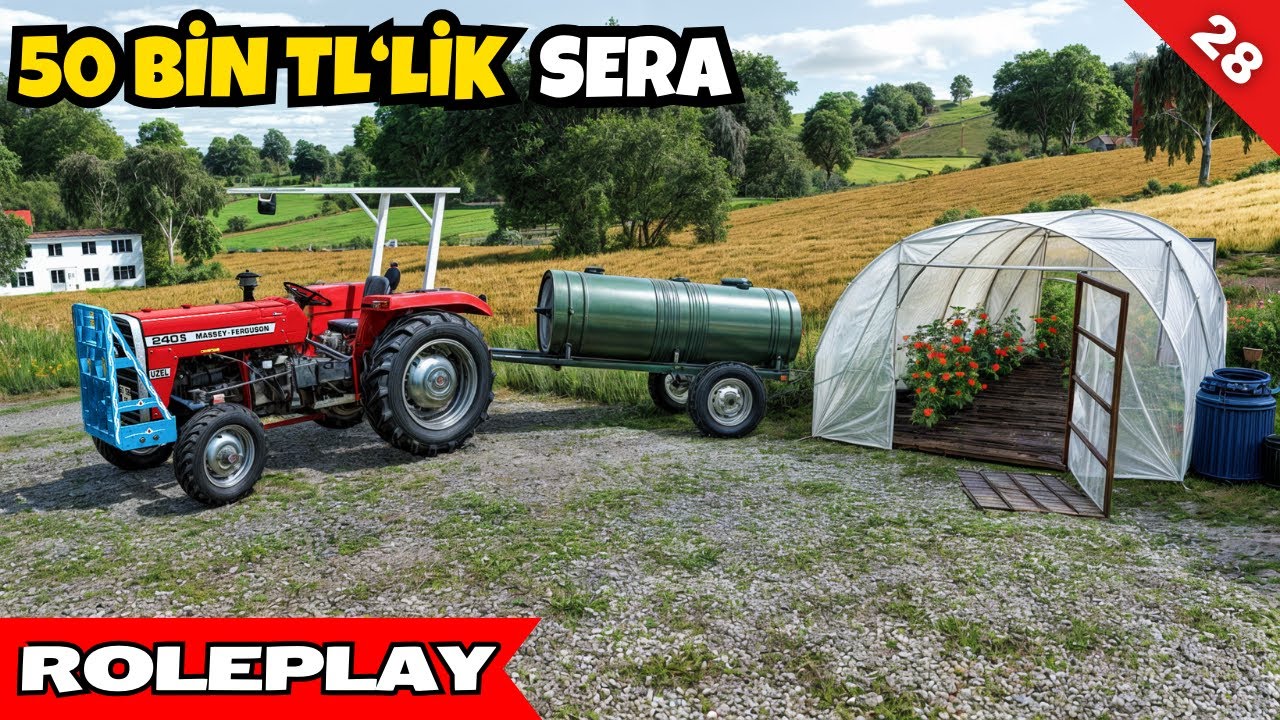 SU TANKERİ ALDIM / SERACILIK KAZANDIRIR MI ? | FS22 ROLEPLAY GERÇEK HAYAT | MEDRP ANKARA | S3 B28