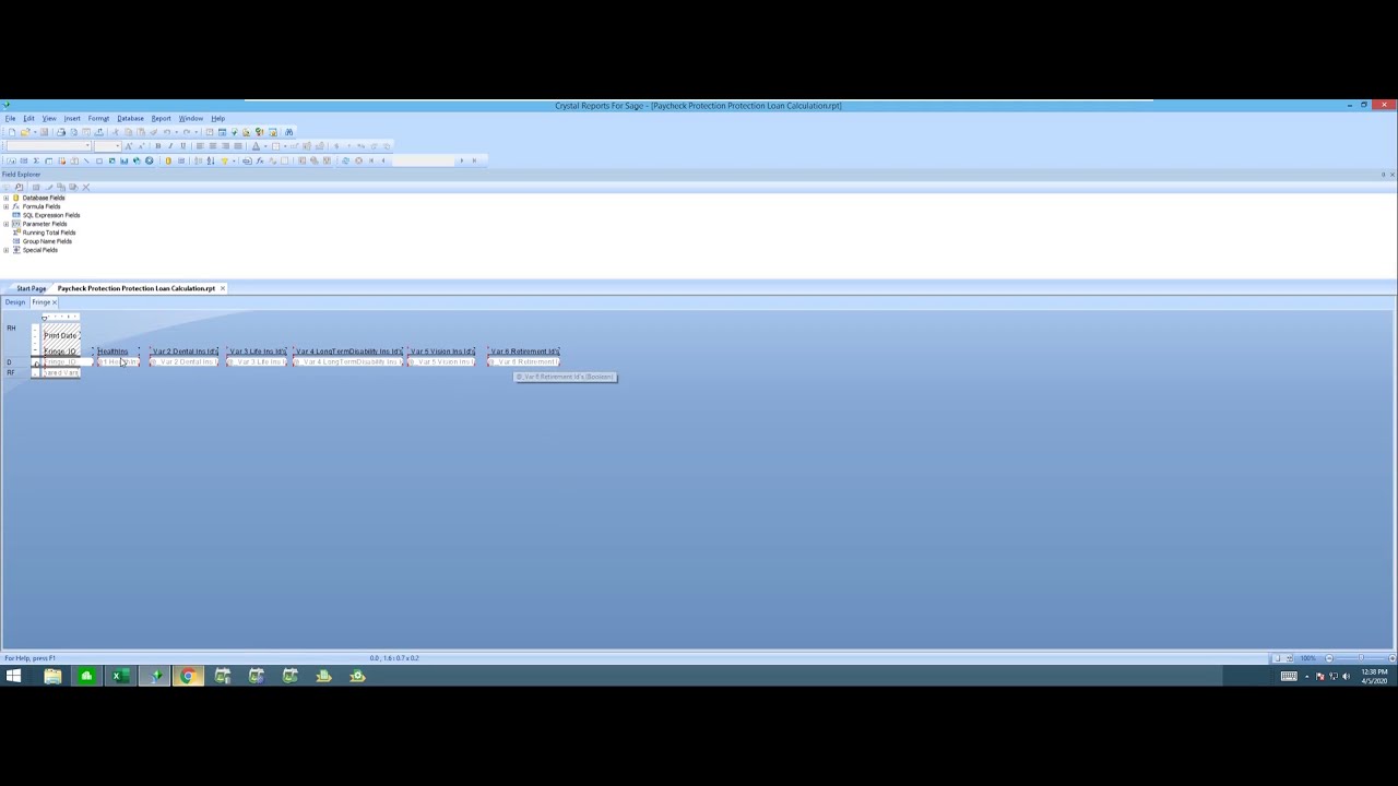 Payroll Protection Program Loan Calculation Report In Sage 300 CRE