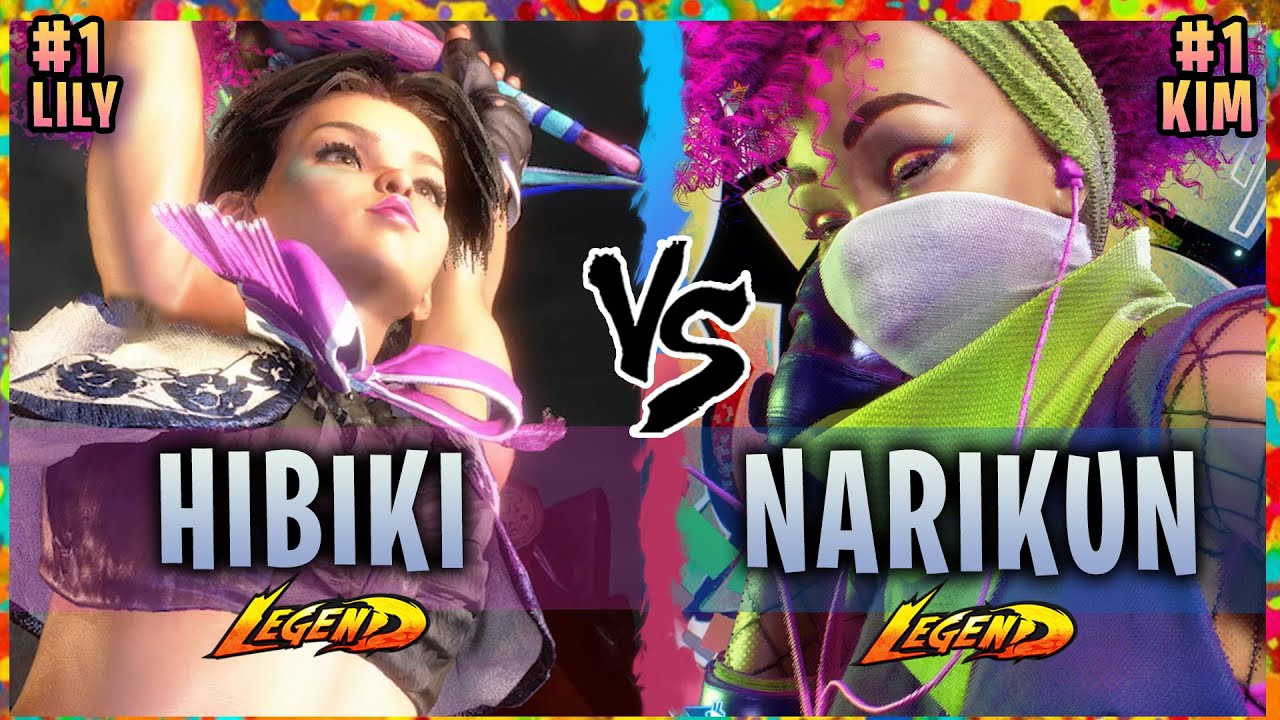 SF6 ▰ Ranked #1 Lily (Hibiki) Vs. Ranked #1 Kimberly (Narikun)『Street Fighter 6』