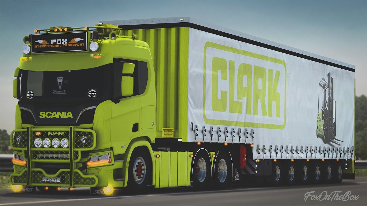 ETS2 1.40 Krone 3-4-6 Axle Lowbed & Low Curtainsider Trailers | Euro Truck Simulator 2 Mod