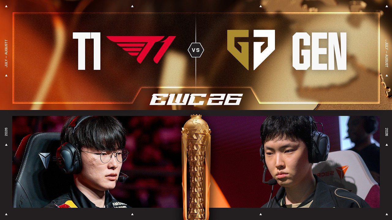 3RD PLACE MATCH - GENG vs T1 - EWC 2026