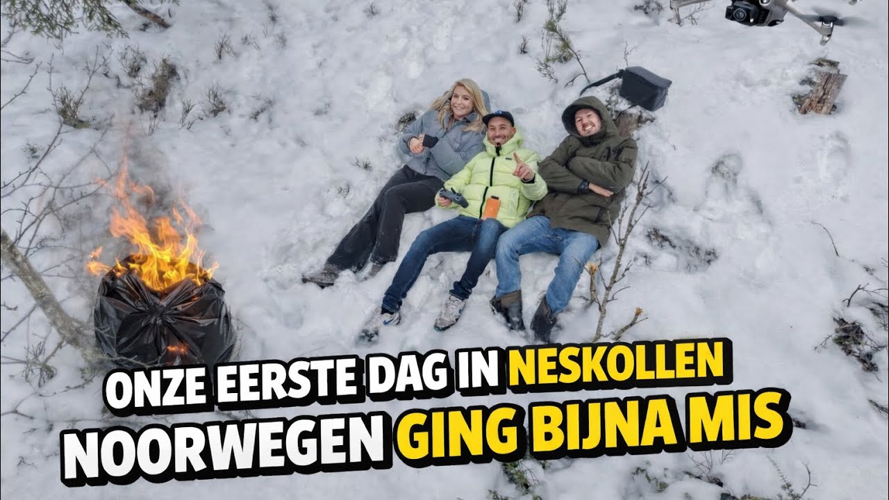 ONZE EERSTE DAG IN NOORWEGEN GING BIJNA MIS! 🇳🇴🔥