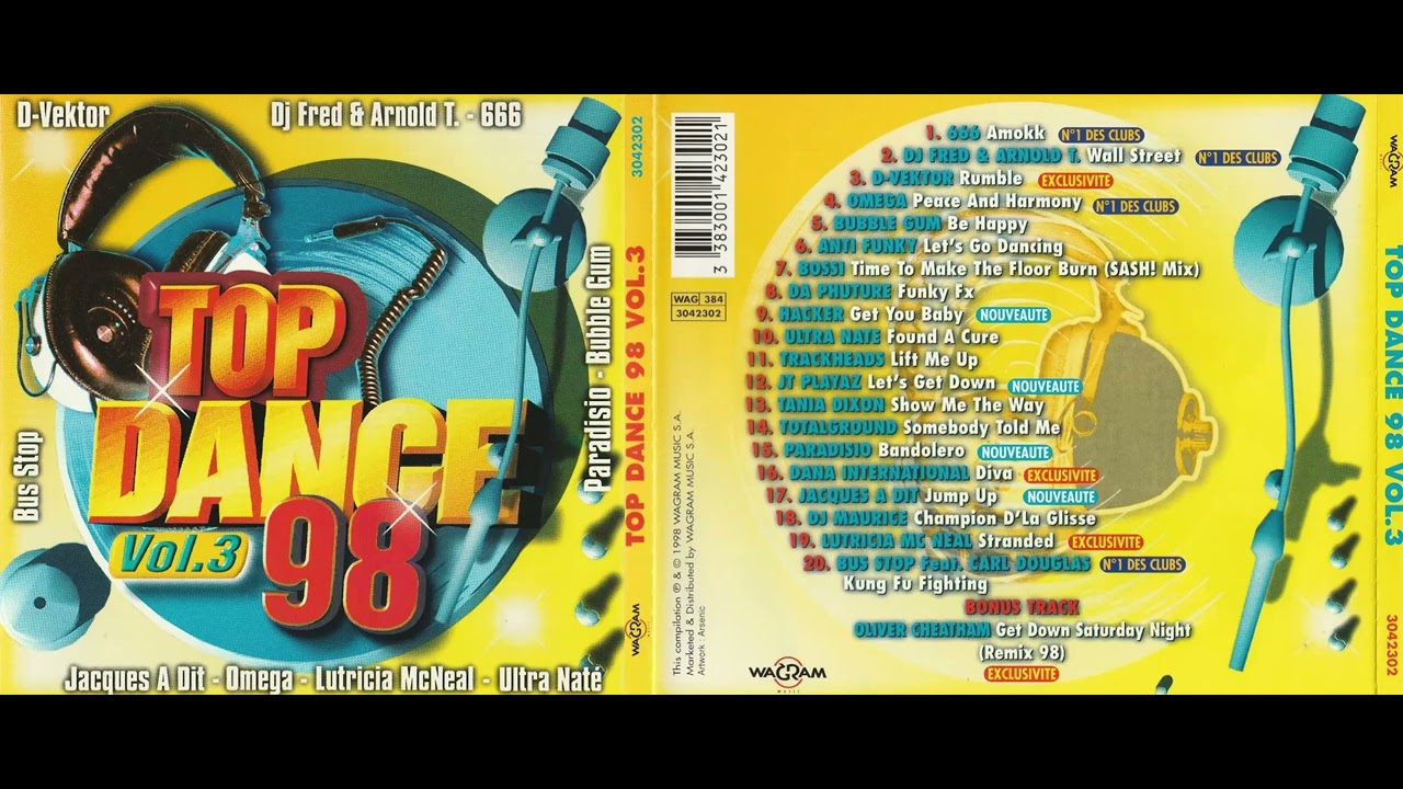 Top Dance 98 Vol 3 ✨Compilation Compl&egrave;te  ✨
