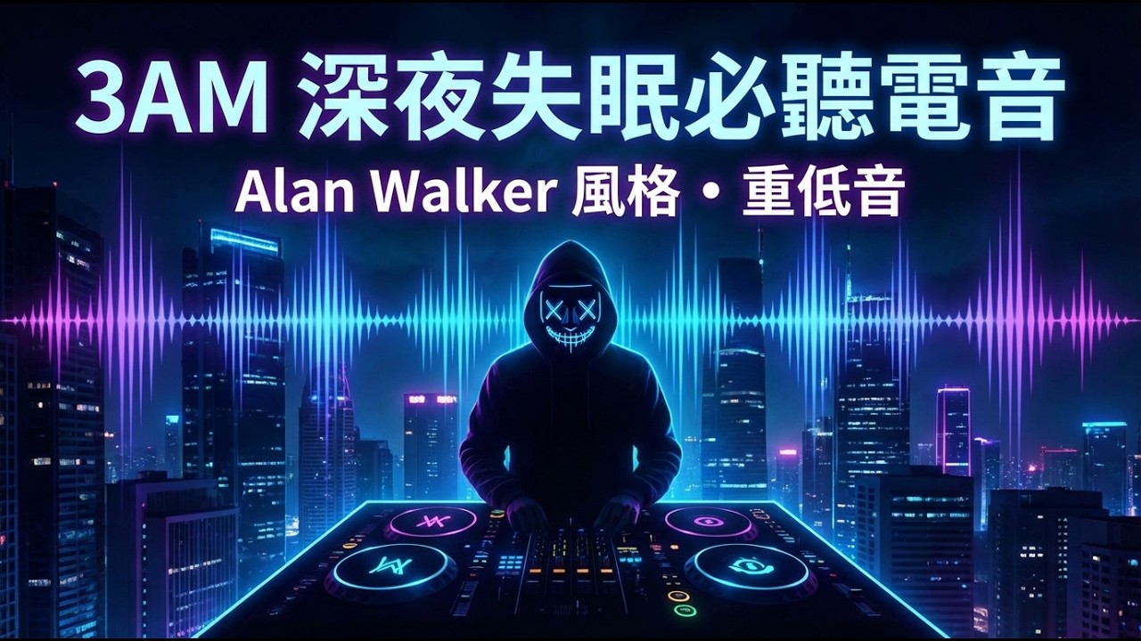 腦力爆發 ⚡️ 2026 駭客級「心流」重低音 - Alan Walker Style Full Bass • Hacker & Coding Vibe