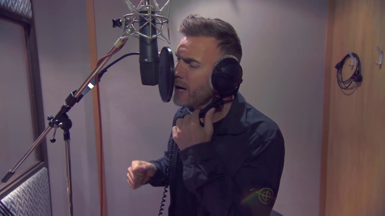 Gary Barlow and the cast of The Girls perform 'Sunflower'